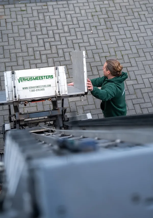Speciaal transport van zware objecten