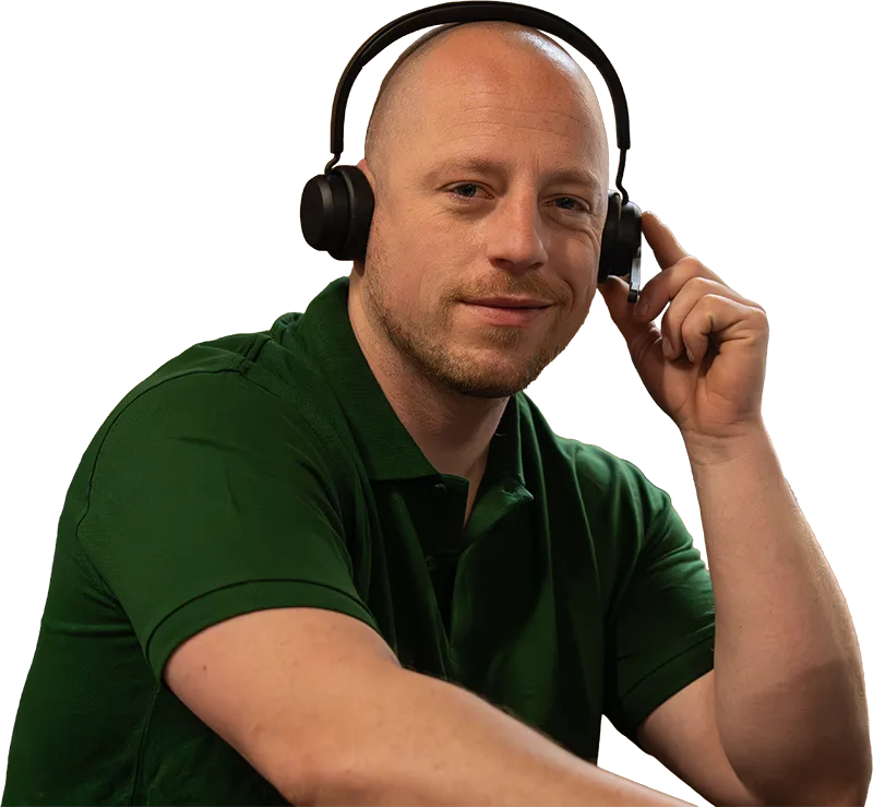 Nick van VerhuisMeesters met headset